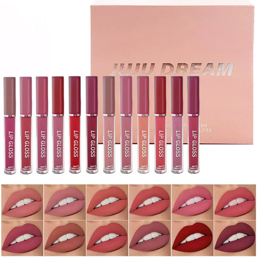 Handaiyan 6-Piece Waterproof Matte Lipstick Set