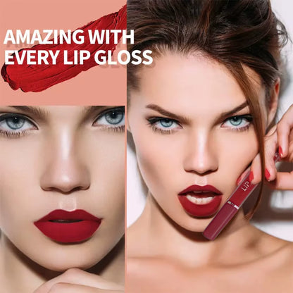 Handaiyan 6-Piece Waterproof Matte Lipstick Set